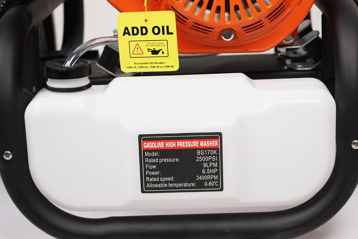 gasoline engine power high pressure washer details 3