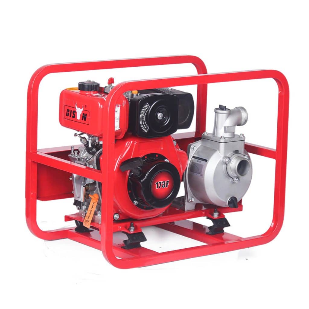 China 2 inch Diesel Powered Water Pump Suppliers BISON