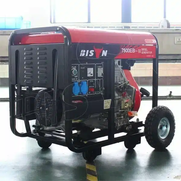 zoo tshaj plaws portable powered diesel generator nrog 1