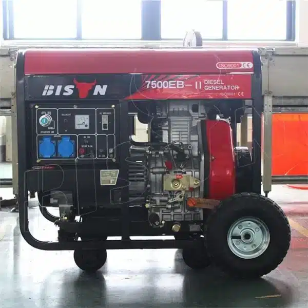 best portable powered diesel generator with 2