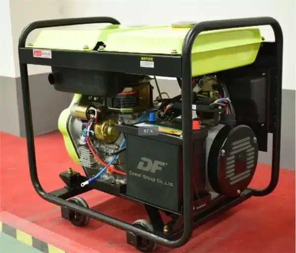 diesel fuel powered portable generator 3