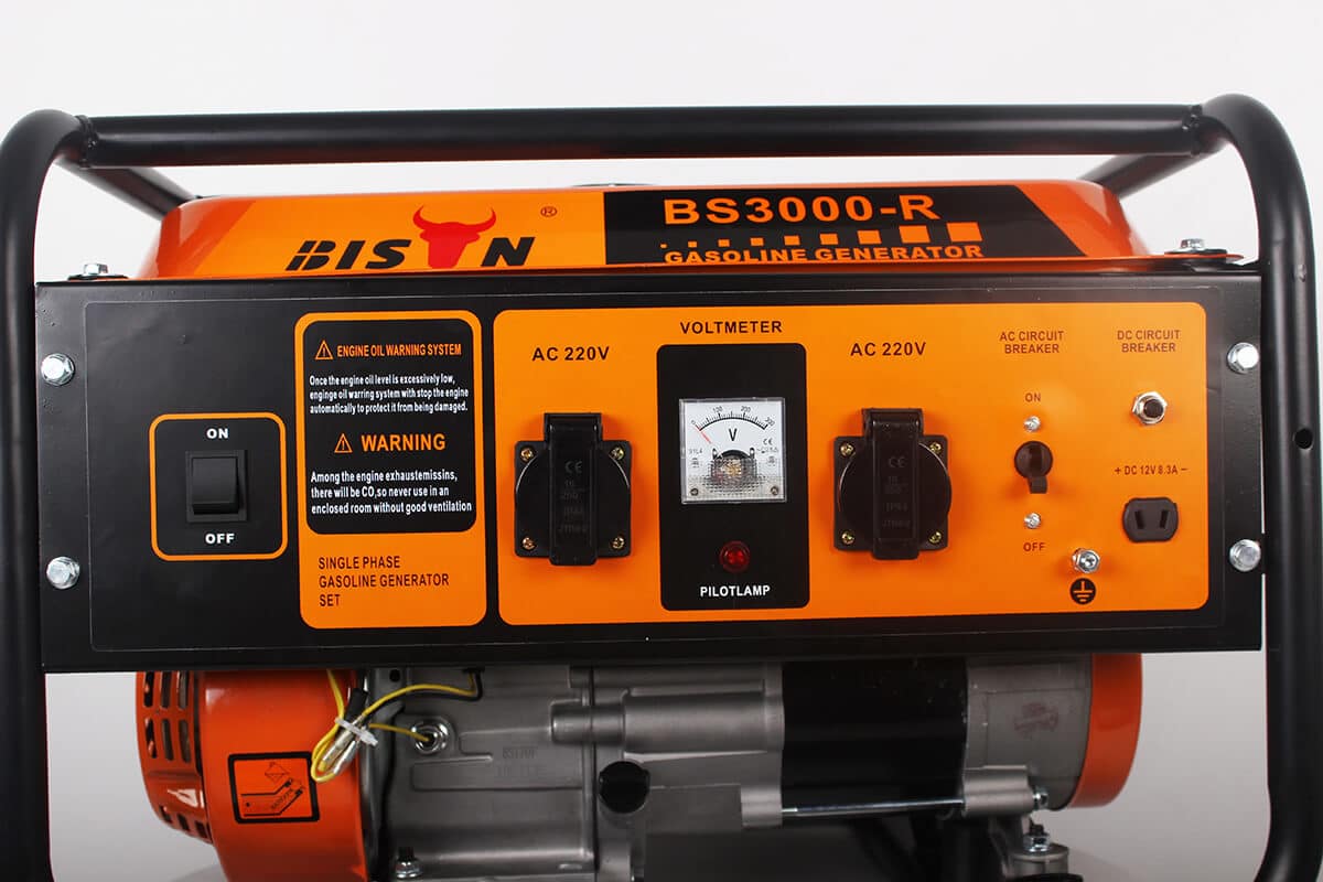 gasoline generator household small mini details 3