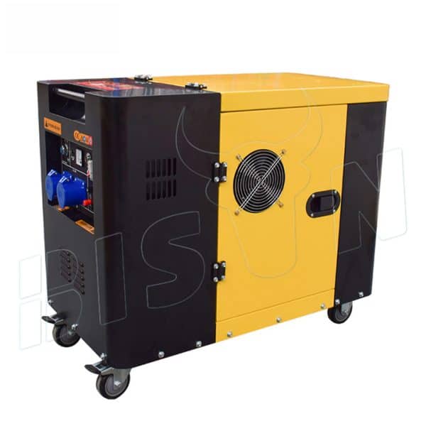 powered diesel generator with recoil e start 3