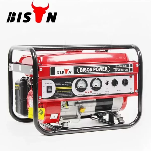 Generador portátil de gasolina de retroceso simple 6