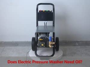 does electric pressure washer need oil