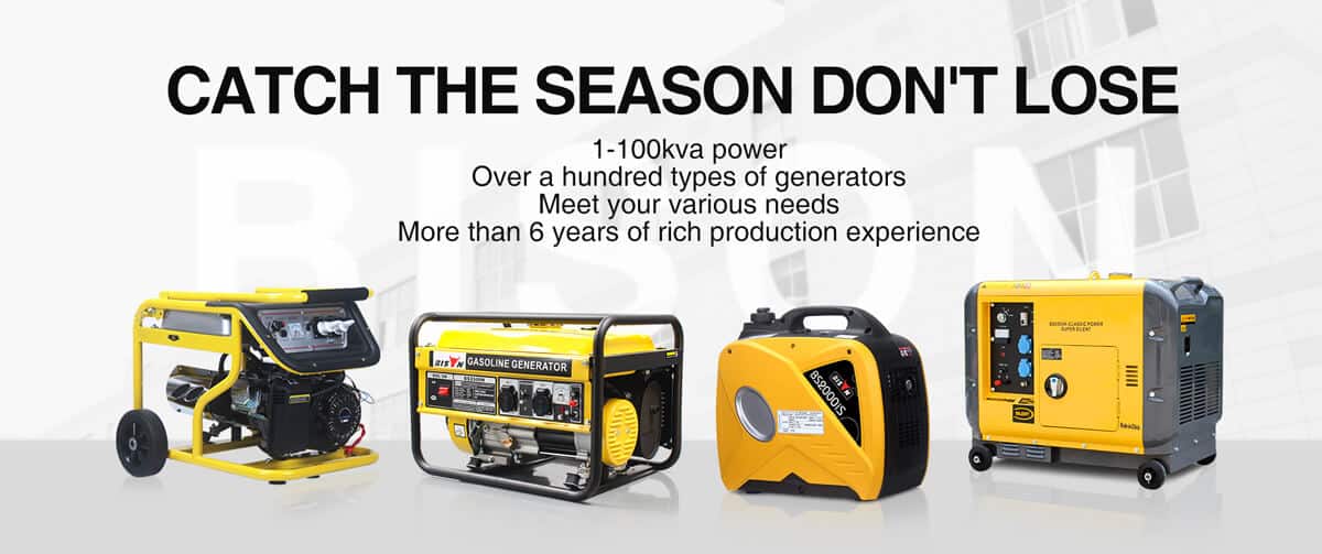 bison generators are designed for safety