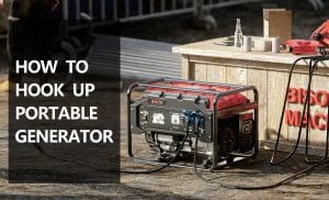 how to hook up a portable generator