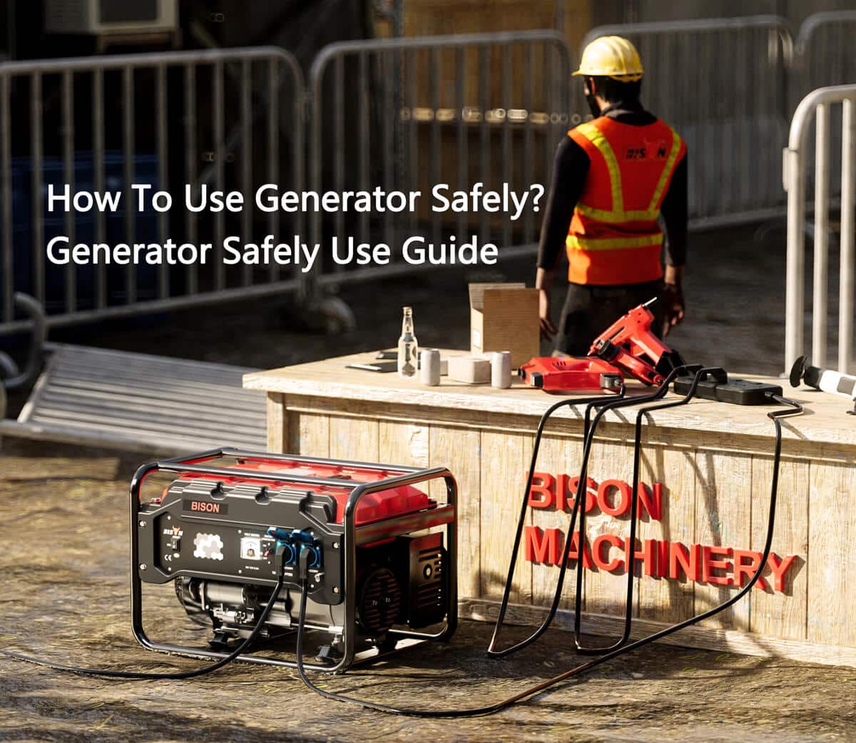how to use generator safely