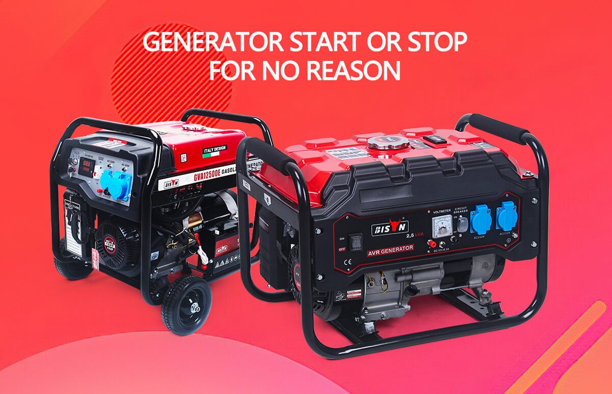 generator start or stop for no reason