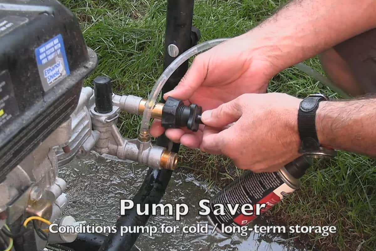 add pump saver to the pump
