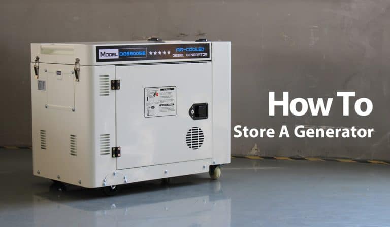 how to store a generator