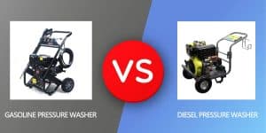 diesel vs gasoline pressure washer