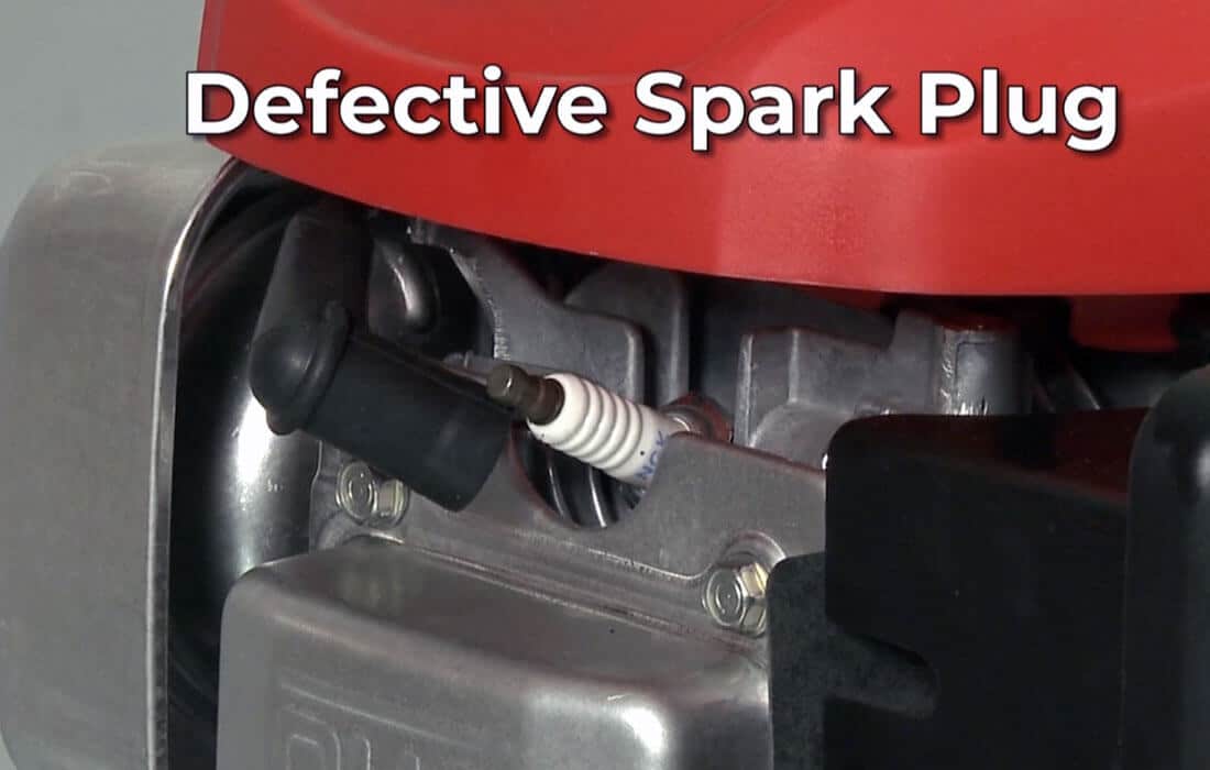 defective spark plug