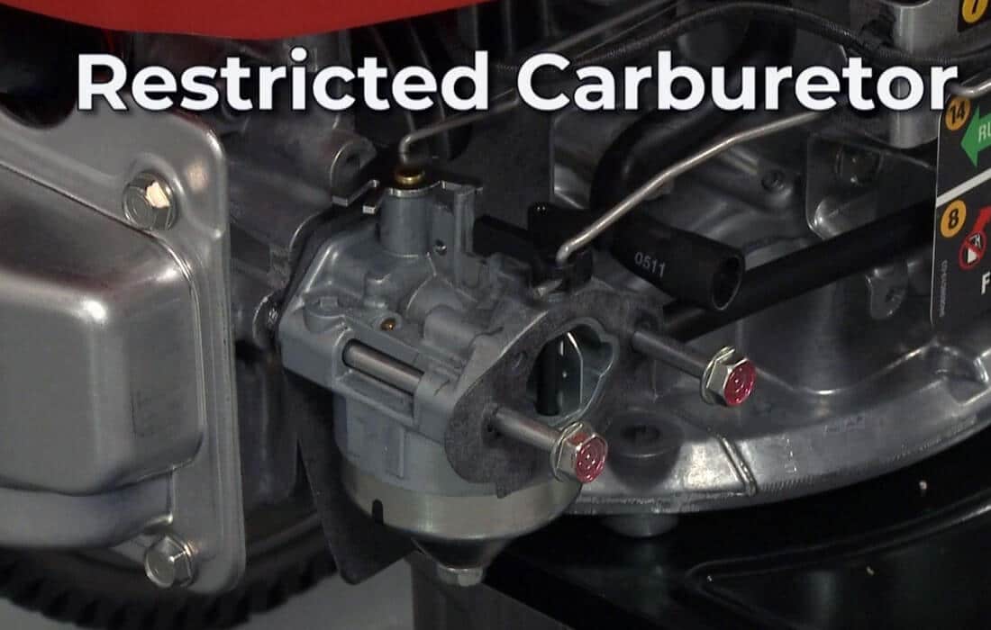 restricted carburetor