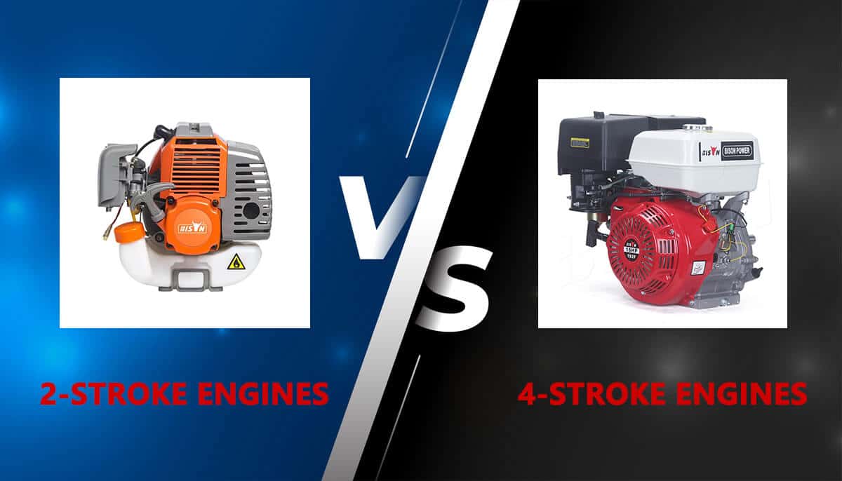 difference between 2 stroke and 4 stroke engines