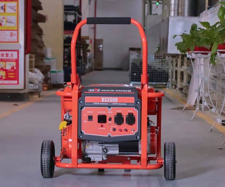 portable gasoline generator set