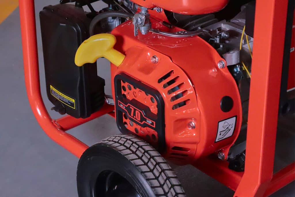 portable gasoline generator set details