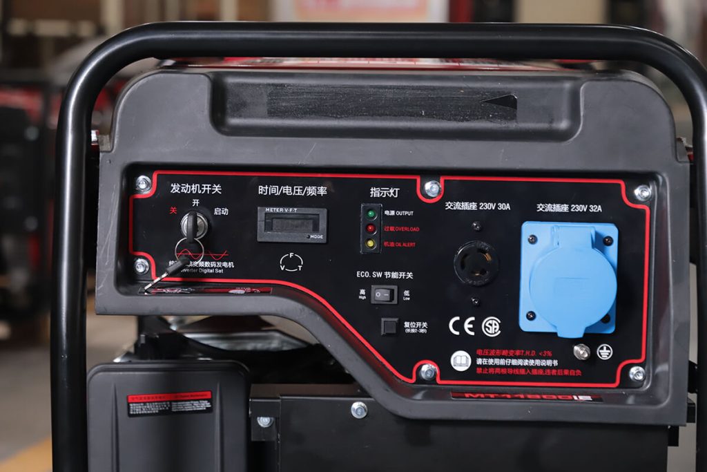 portable generator gas powered details