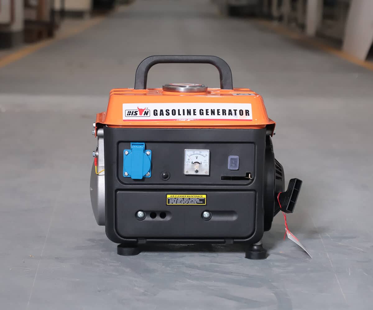 portable open frame gasoline generator