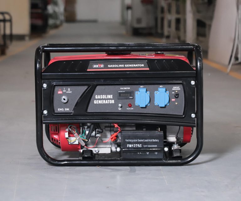 recoil gasoline portable generator single phase