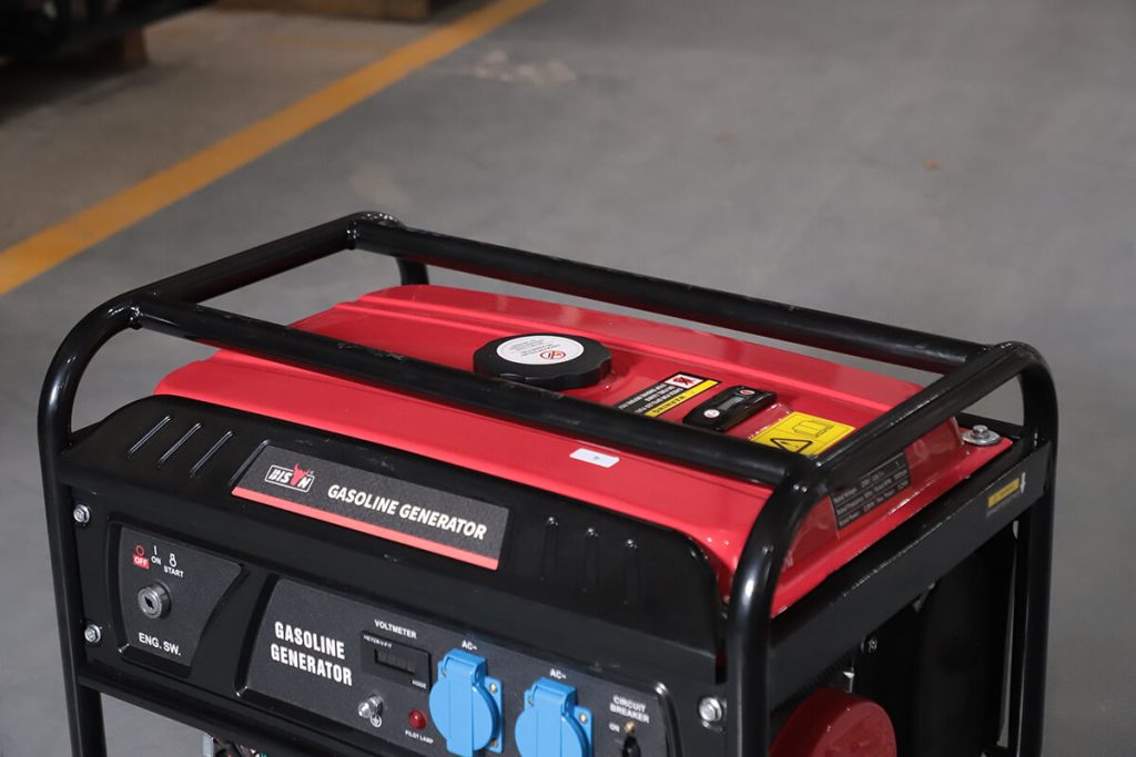 recoil gasoline portable generator single phase details