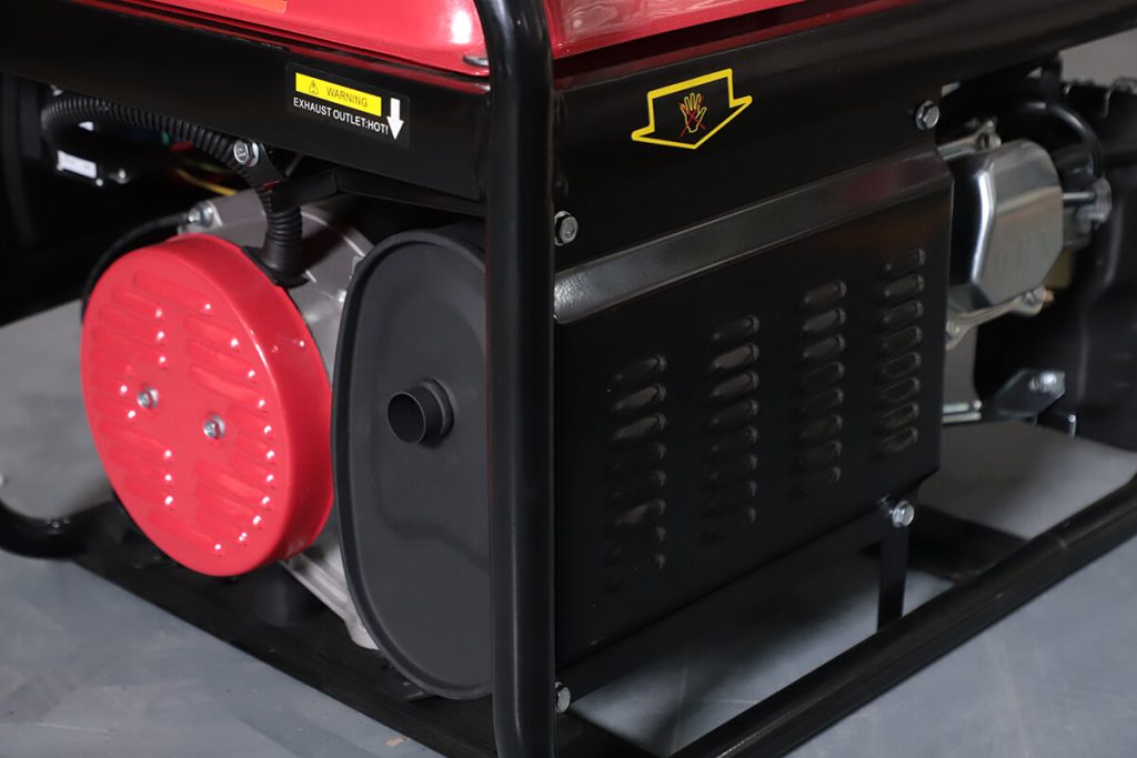 recoil gasoline portable generator single phase details 2