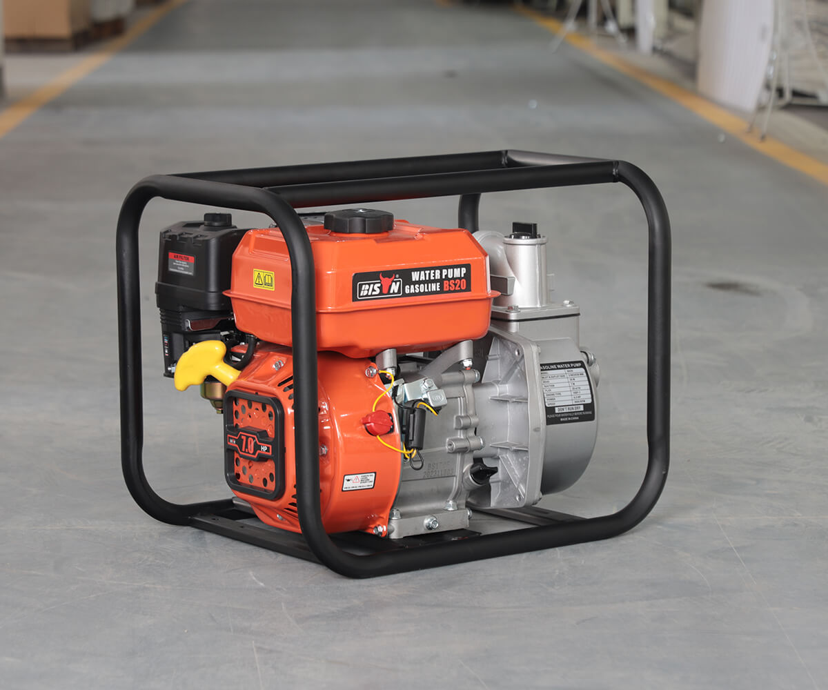 recoil start self priming water pump