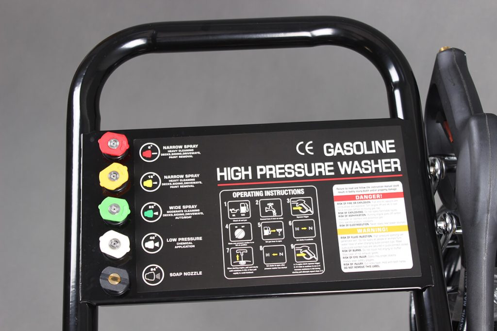 chinese factory gasoline high pressure washer details 4