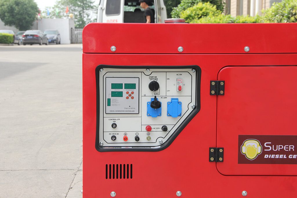 home use air cooled single phase silent type diesel generator details 2