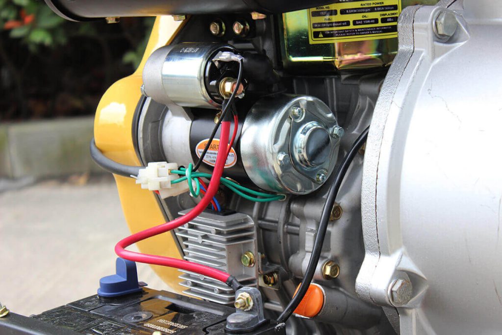 150mm diesel engine water pump machine details 3
