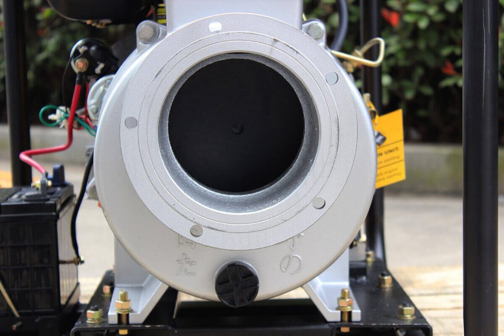150mm diesel engine water pump machine details 4