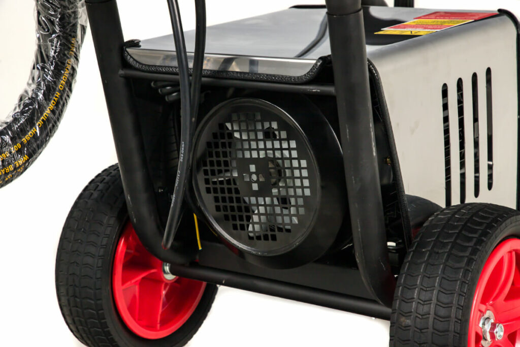 160bar electric pressure washer with full copper motor details 2