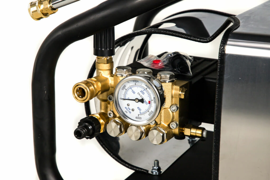 160bar electric pressure washer with full copper motor details 4