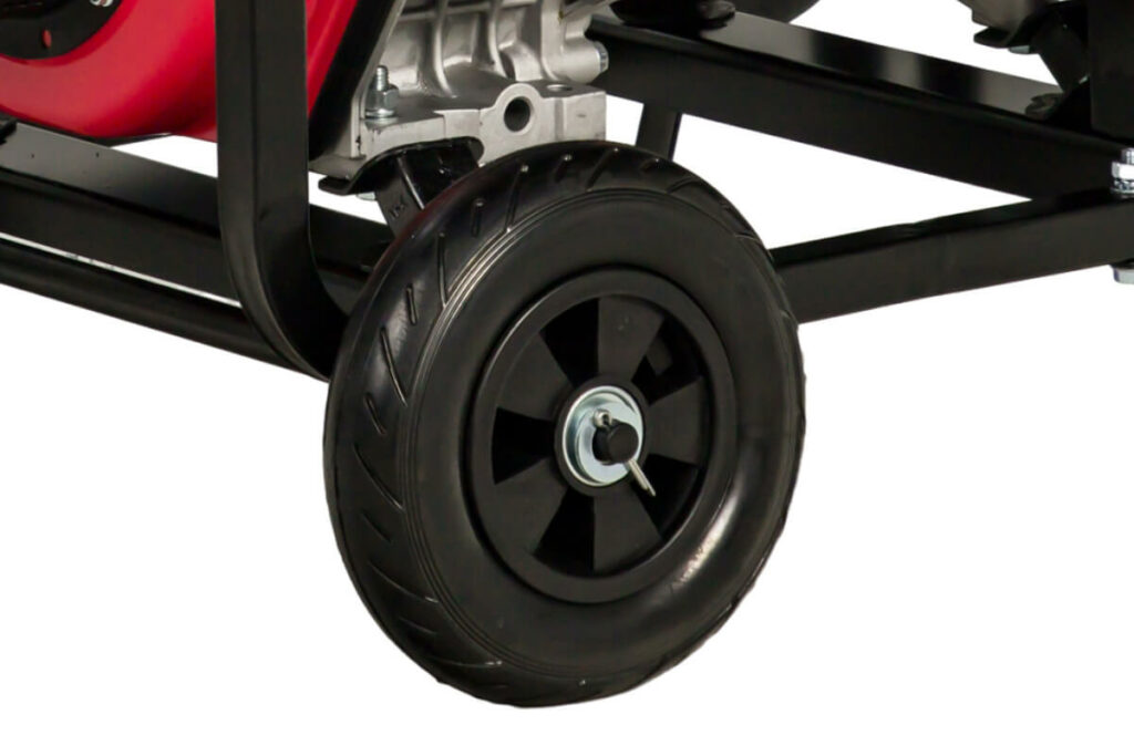 5000w open frame diesel generators with wheels details 2