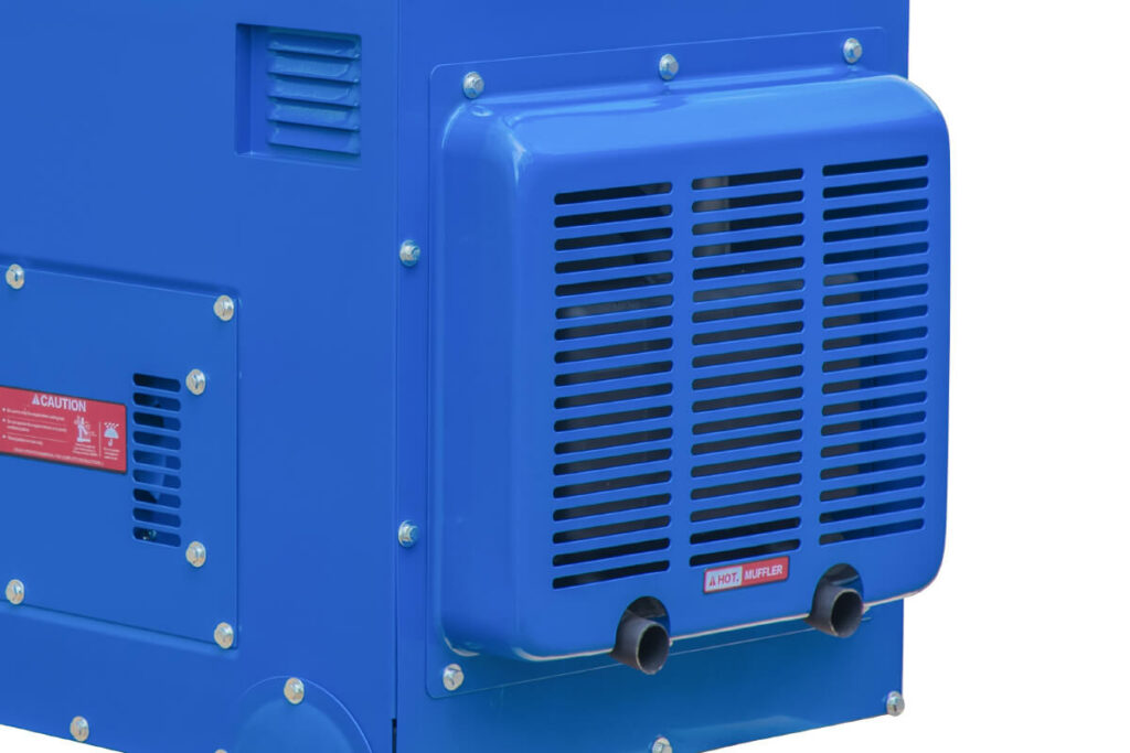 6000w commercial low noise diesel generator feature