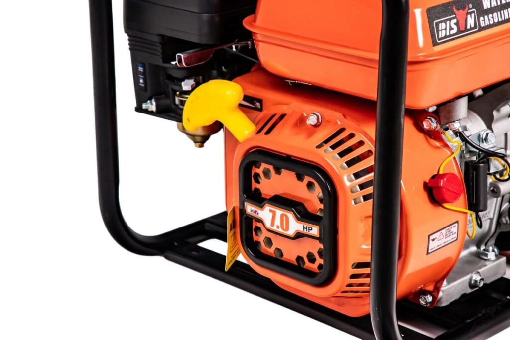 steel gasoline engine driven water pump details