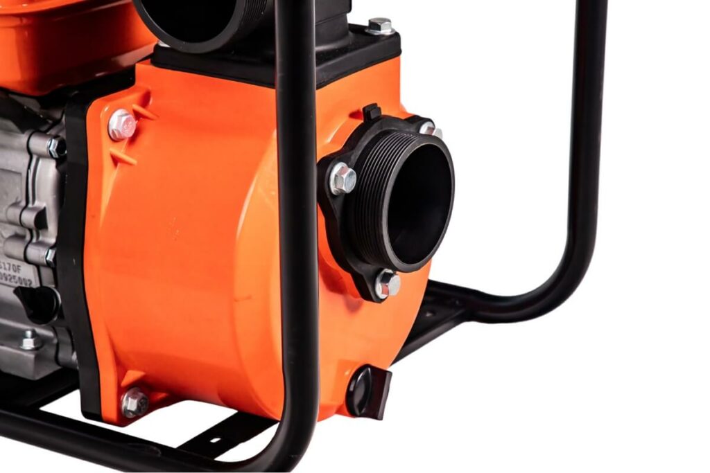 steel gasoline engine driven water pump details 3