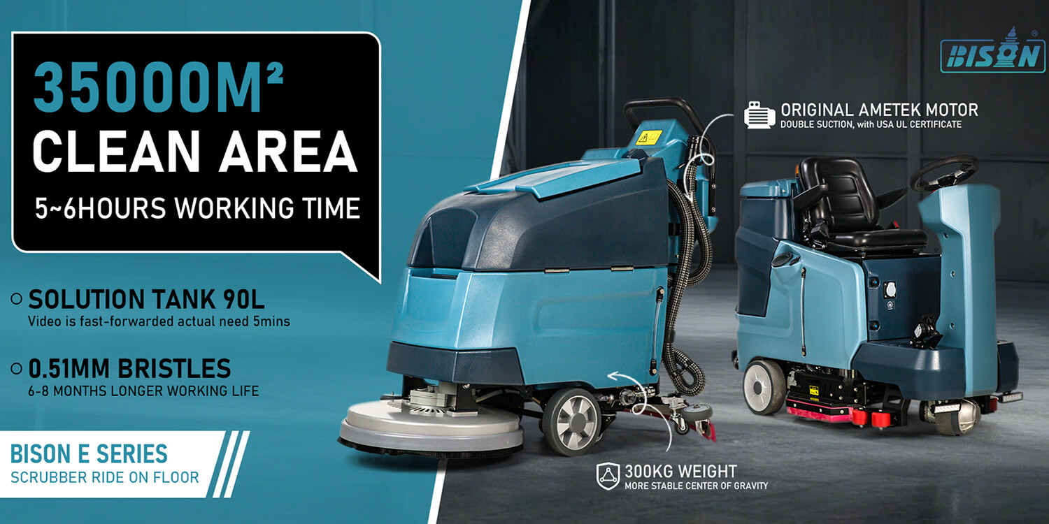 floor scrubber banner design