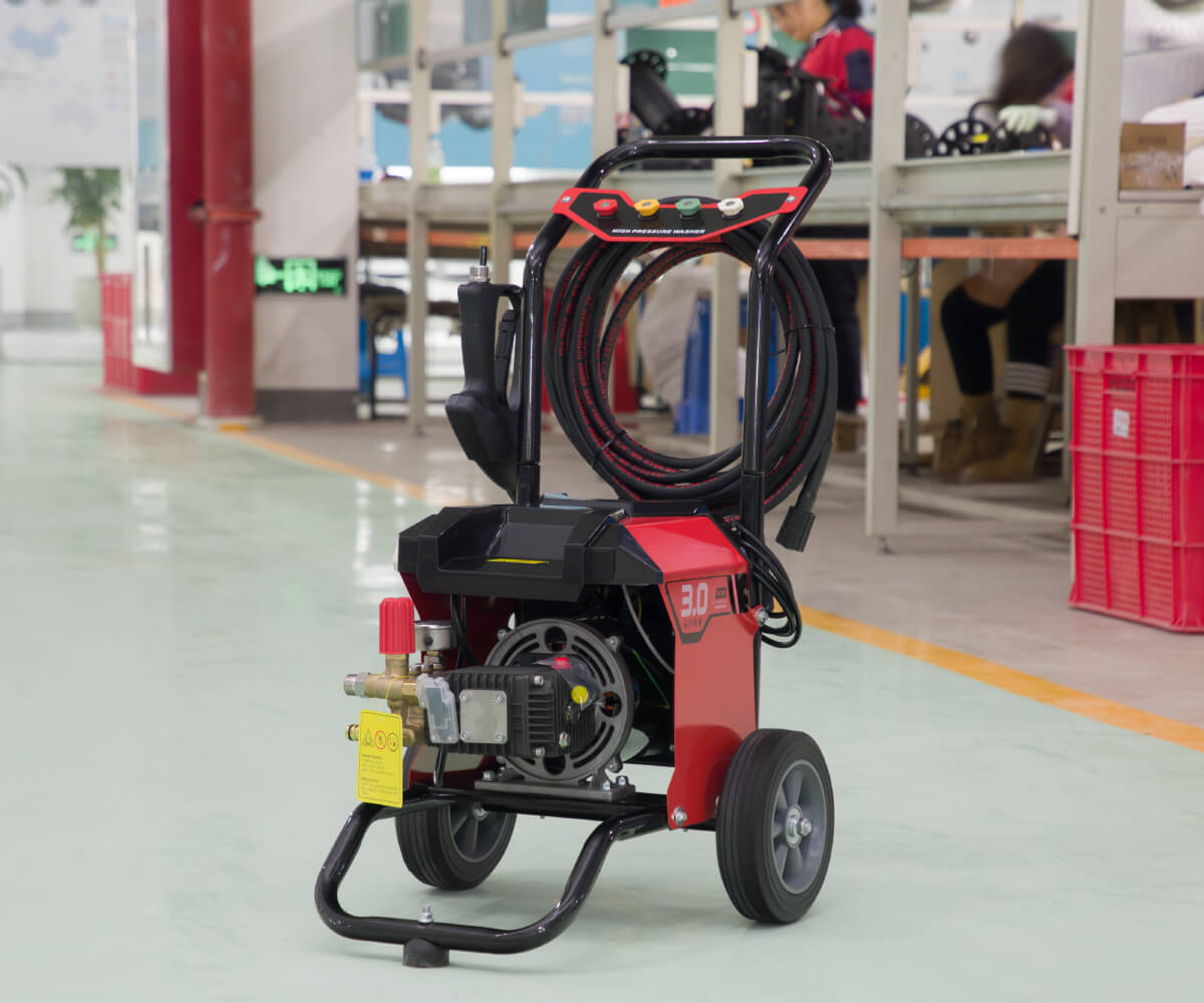 frequency conversion pressure washer