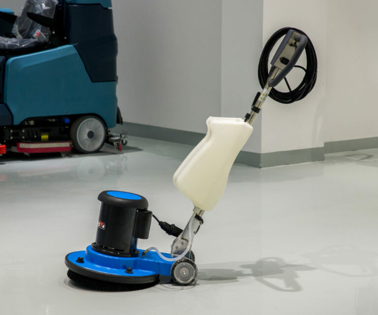 high speed electric floor burnisher
