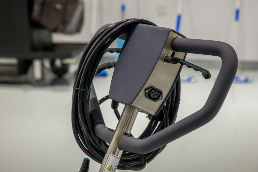 high speed electric floor burnisher details