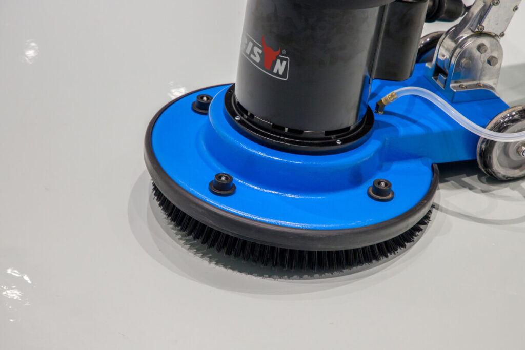 high speed electric floor burnisher details 2