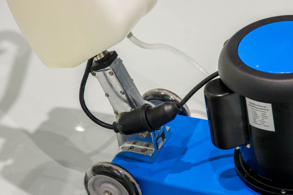 high speed electric floor burnisher details 4
