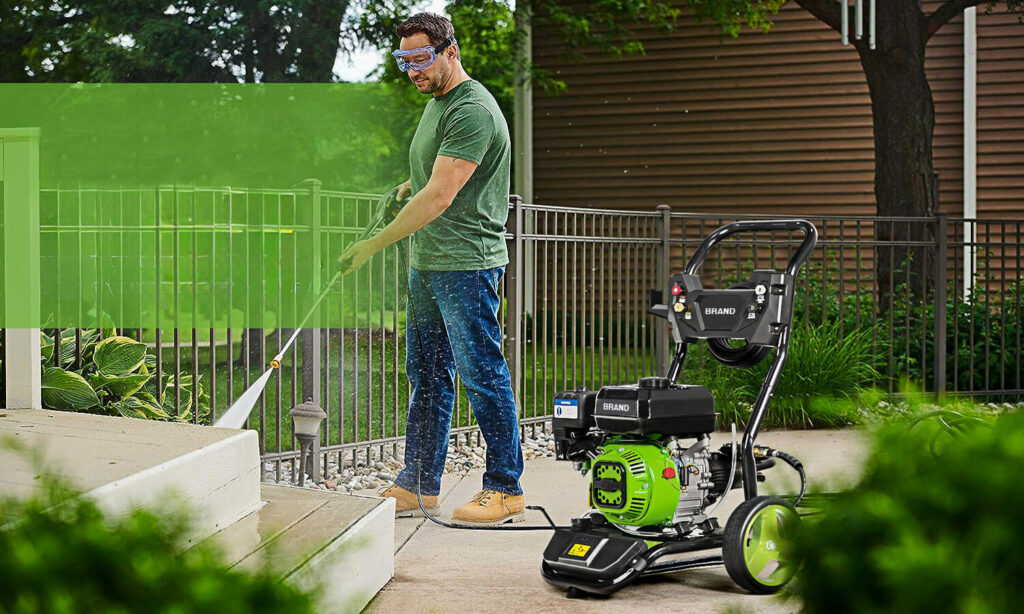 pressure washer banner design