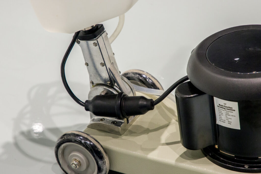 walk behind floor burnishing machine details 3