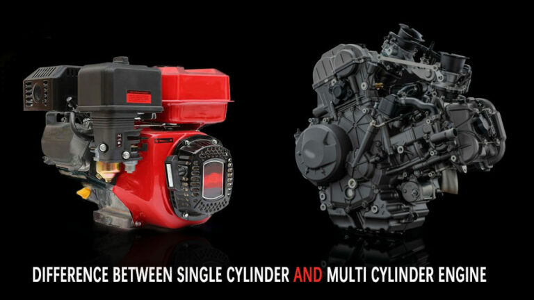 difference between single cylinder and multi cylinder engine