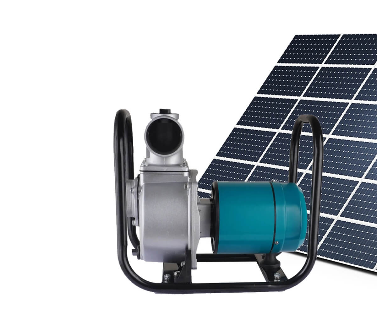 3 inch 900w solar powered water pump