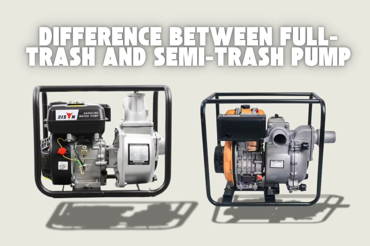 differenza tra pompa per rifiuti pieni e pompa per rifiuti semi-pieni