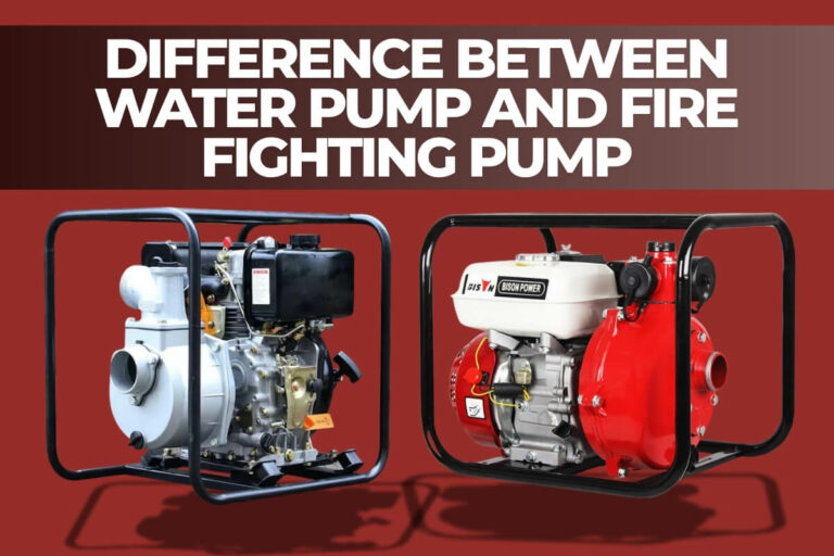 pompa dell'acqua vs pompa antincendio