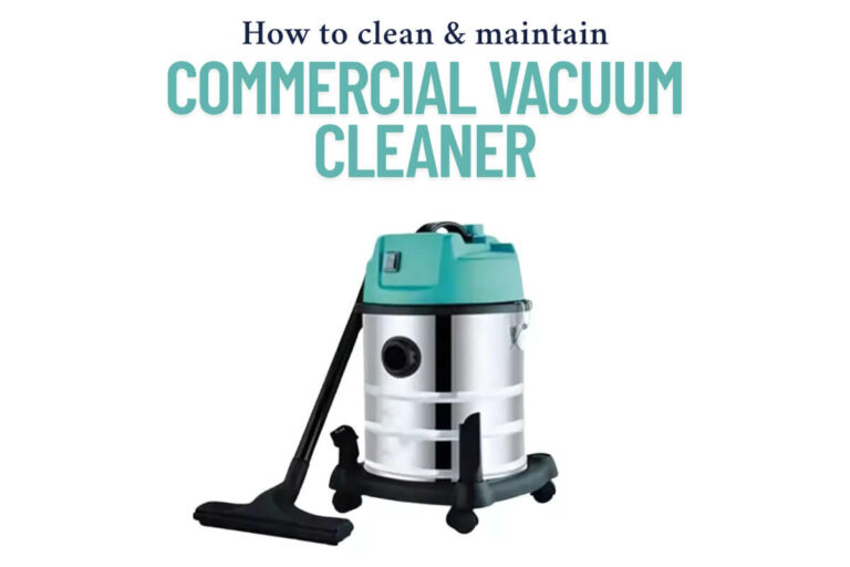 чишћење и одржавање комерцијалног усисивача